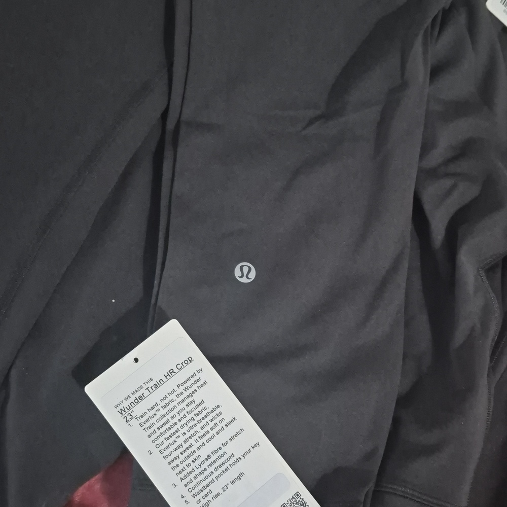 3 Set Bundle. Lululemon NWT Size 10 "25" (One 23") Wunder Train Leggings. - Picture 4 of 4